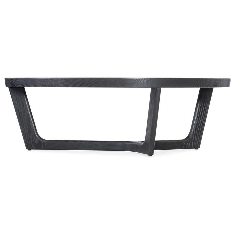 Table basse triangulaire 53 po – Placage de chêne