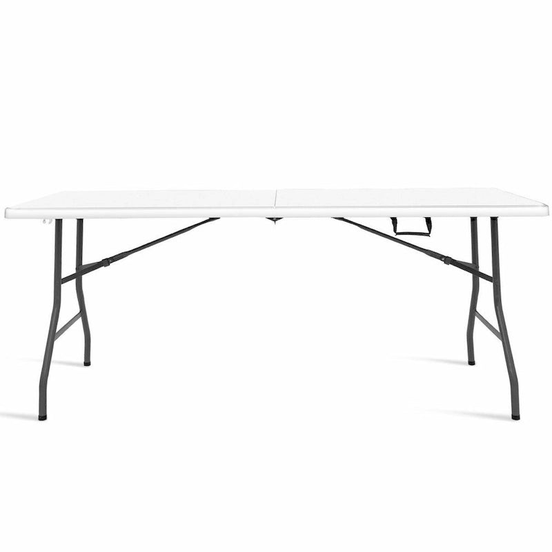 Table pliante 6 pieds portable plastique intérieur extérieur