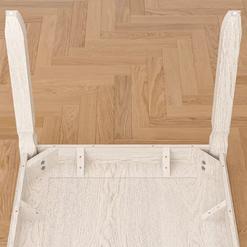 Table à manger en bois massif gris avec pieds carrés, table de cuisine de style ferme de 160 cm pour 4-6 personnes