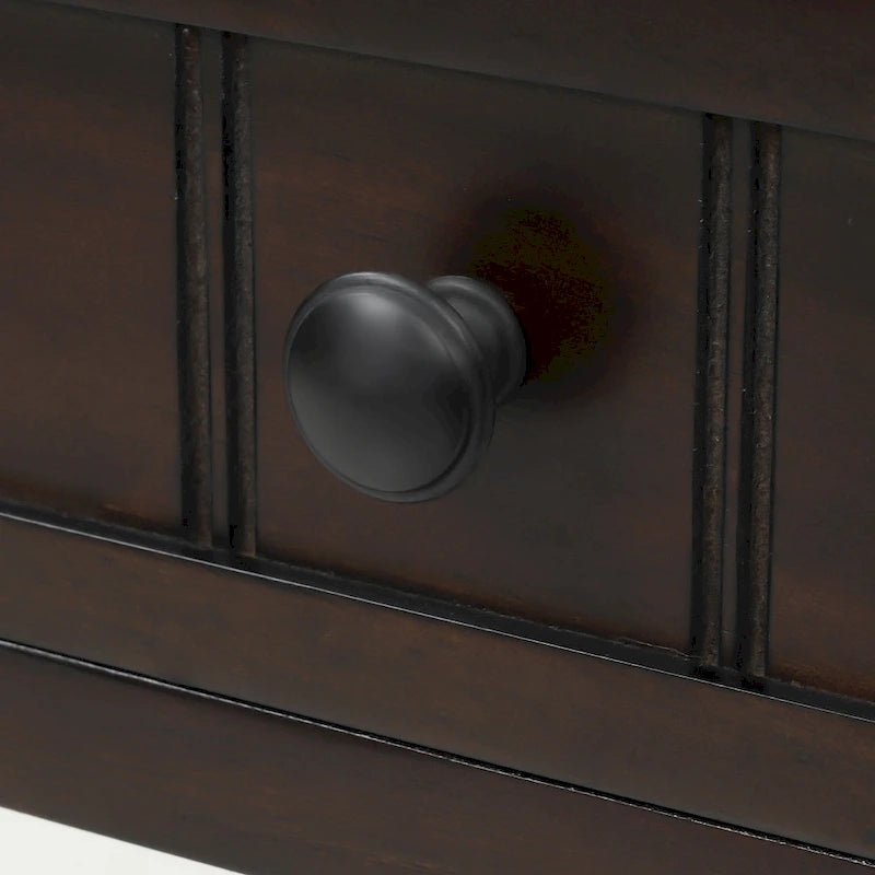 Console à 3 tiroirs avec étagère inférieure
