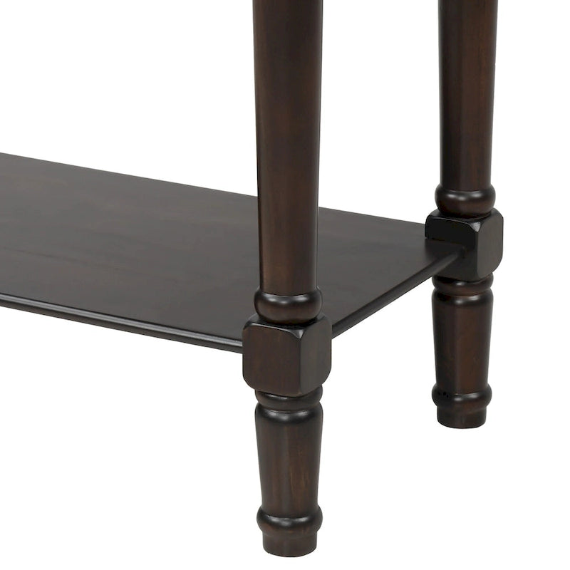 Console à 3 tiroirs avec étagère inférieure