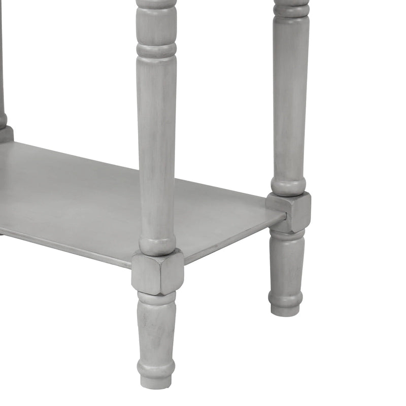 Console à 3 tiroirs avec étagère inférieure