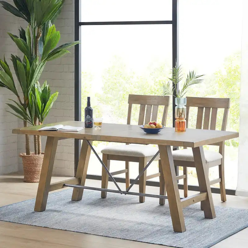 Table à manger rectangulaire Sonoma