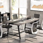 Table de conférence rectangulaire de 180 cm pour 6 à 8 personnes