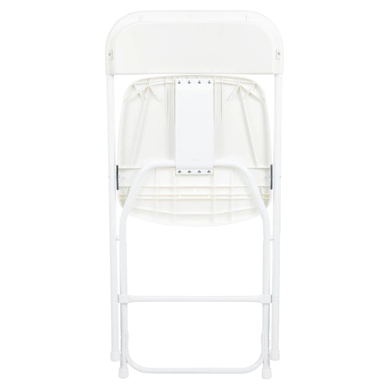 Chaise pliante en plastique de qualité commerciale - Lot de 2 - Capacité de 295 kg