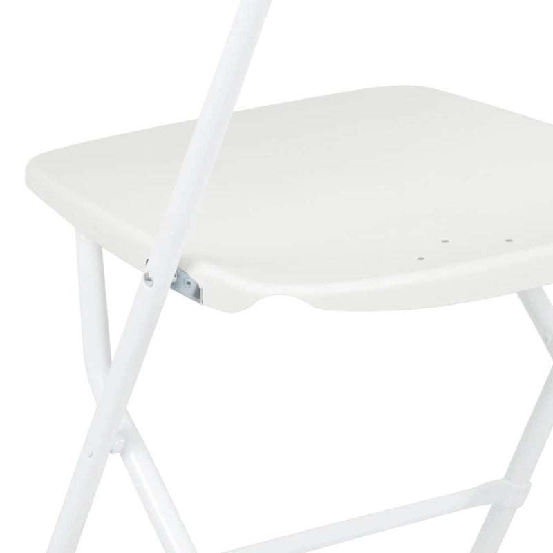 Chaise pliante en plastique de qualité commerciale - Lot de 2 - Capacité de 295 kg