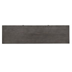 Meuble TV de 168 cm de couleur charbon de bois poussiéreux