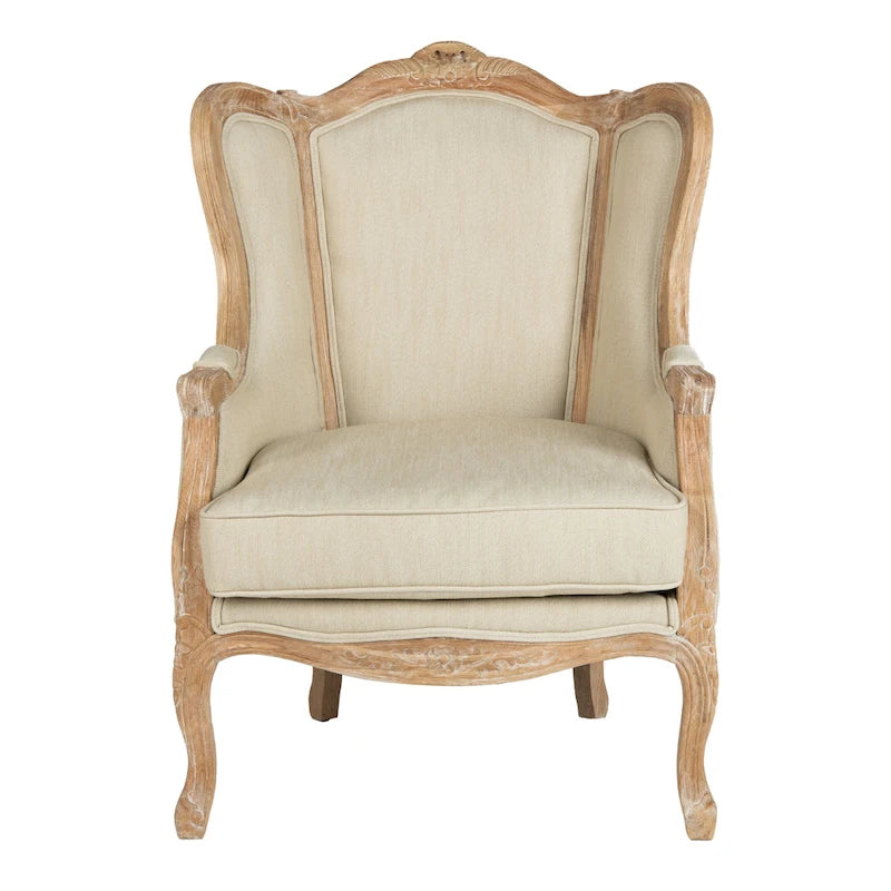 Fauteuil à oreilles traditionnel – 86 cm (L) x 86 cm (P) x 102 cm (H)