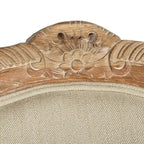 Fauteuil à oreilles traditionnel – 86 cm (L) x 86 cm (P) x 102 cm (H)