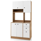 Meuble de cuisine de 180 cm avec 3 armoires et 3 tiroirs