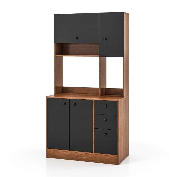 Meuble de cuisine de 180 cm avec 3 armoires et 3 tiroirs