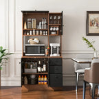 Meuble de cuisine de 180 cm avec 3 armoires et 3 tiroirs
