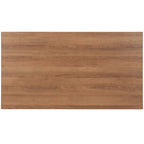 Table basse 43 po L x 24 po P x 17 po H – Placage bois, bord cascade