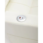 Fauteuil-lit convertible avec ports de chargement USB