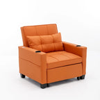 Fauteuil-lit convertible avec ports de chargement USB