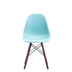 Lot de 2 chaises de salle à manger avec pieds en noyer