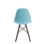 Lot de 2 chaises de salle à manger avec pieds en noyer