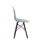 Lot de 2 chaises de salle à manger avec pieds en noyer