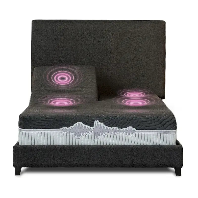Matelas Flex Top et sommier réglable avec système de son haptique