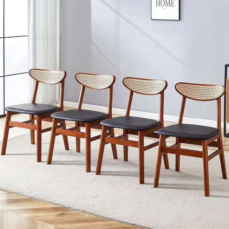 Chaise de salle à manger en bois massif