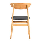 Chaise de salle à manger en bois massif