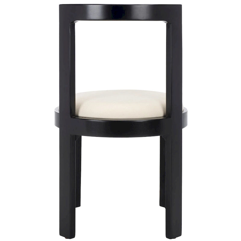 Chaise de salle à manger ronde de 48 cm, lot de 2 (51 cm L x 53 cm P x 84 cm H)