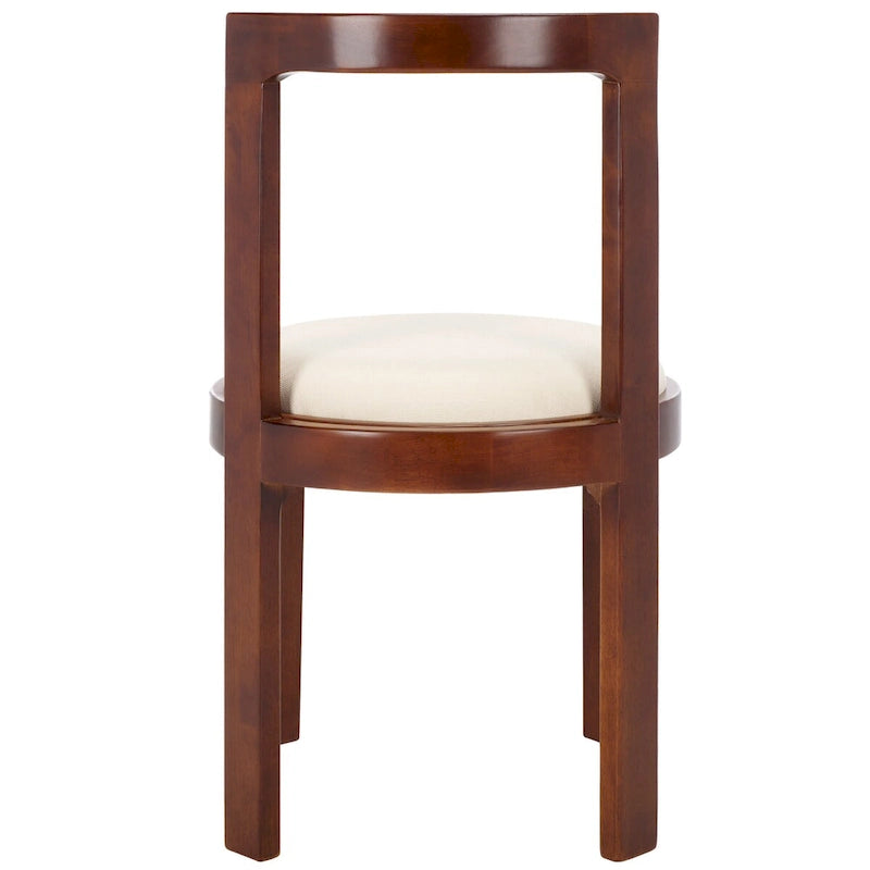 Chaise de salle à manger ronde de 48 cm, lot de 2 (51 cm L x 53 cm P x 84 cm H)